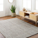 Modern furniture - Hand-Loomed Gray Yarn Carpet - www.oroatrade.com