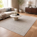 Modern furniture - Hand-Loomed Gray Yarn Carpet - www.oroatrade.com