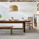 Hospitality furniture - Gray Hand-Loomed Table Runner - www.oroatrade.com