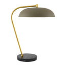 Hospitality furniture - Glass Shade Sloped Table Lamp - www.oroatrade.com