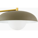 Hospitality furniture - Glass Shade Sloped Table Lamp - www.oroatrade.com