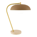Hospitality furniture - Glass Shade Sloped Table Lamp - www.oroatrade.com