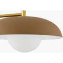 Hospitality furniture - Glass Shade Sloped Table Lamp - www.oroatrade.com