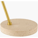 Hospitality furniture - Glass Shade Sloped Table Lamp - www.oroatrade.com