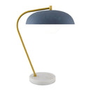 Hospitality furniture - Glass Shade Sloped Table Lamp - www.oroatrade.com