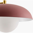 Hospitality furniture - Glass Shade Sloped Table Lamp - www.oroatrade.com