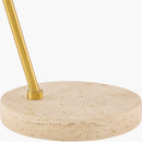 Hospitality furniture - Glass Shade Sloped Table Lamp - www.oroatrade.com