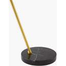 Hospitality furniture - Glass Shade Sloped Table Lamp - www.oroatrade.com