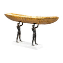 Modern furniture - Sculptured Iron Decorative Bow - www.oroatrade.com