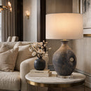Modern European furniture - Painted Vase Inspired Table Lamp - www.oroatrade.com