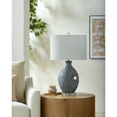 Modern European furniture - Painted Vase Inspired Table Lamp - www.oroatrade.com
