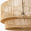 Modern European furniture - Paper Rope 2-Tier Pendant Lamp - www.oroatrade.com