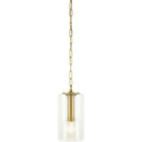 Modern European furniture - Clear Glass Accent Pendant Light - www.oroatrade.com