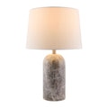Hospitality furniture - Cream Linen Marble Table Lamp - www.oroatrade.com