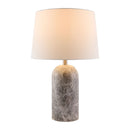 Hospitality furniture - Cream Linen Marble Table Lamp - www.oroatrade.com