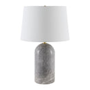 Hospitality furniture - Cream Linen Marble Table Lamp - www.oroatrade.com