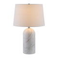 Hospitality furniture - Cream Linen Marble Table Lamp - www.oroatrade.com