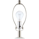 Hospitality furniture - Cream Linen Marble Table Lamp - www.oroatrade.com