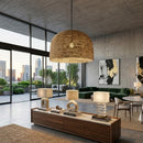 Hospitality furniture - Rattan Dome Pendant Lamp - www.oroatrade.com