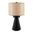 Hospitality furniture - Brown Linen Accent Table Lamp - www.oroatrade.com