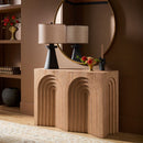 Hospitality furniture - Brown Linen Accent Table Lamp - www.oroatrade.com