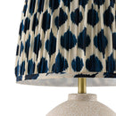Hospitality furniture - Blue Patterned Fabric Table Lamp - www.oroatrade.com