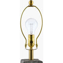 Modern European furniture - Twisted Ceramic Accent Table Lamp - www.oroatrade.com