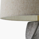 Modern European furniture - Twisted Ceramic Accent Table Lamp - www.oroatrade.com