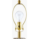 Modern European furniture - Twisted Ceramic Accent Table Lamp - www.oroatrade.com