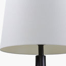 Modern European furniture - Ceramic White Linen Table Lamp - www.oroatrade.com