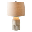 Hospitality furniture - White Linen Accent Table Lamp - www.oroatrade.com