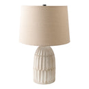 Hospitality furniture - White Linen Accent Table Lamp - www.oroatrade.com