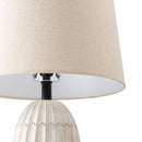Hospitality furniture - White Linen Accent Table Lamp - www.oroatrade.com