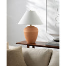 Hospitality furniture - Glazed Brown Ceramic Table Lamp - www.oroatrade.com