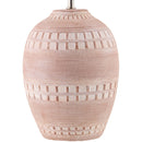 Modern European furniture - Ceramic Fluted Linen Table Lamps (2) - www.oroatrade.com