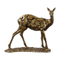 Modern European furniture - Antiqued Iron Decorative Sculpture - www.oroatrade.com