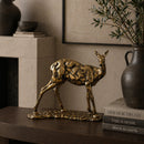 Modern European furniture - Antiqued Iron Decorative Sculpture - www.oroatrade.com