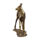 Modern European furniture - Antiqued Iron Decorative Sculpture - www.oroatrade.com