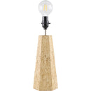 Modern European furniture - Braided Rattan Travertine Table Lamp - www.oroatrade.com