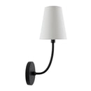 Modern European furniture - White Cotton Shade Wall Lamp  - www.oroatrade.com