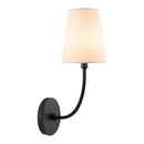 Modern European furniture - White Cotton Shade Wall Lamp  - www.oroatrade.com