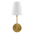 Modern European furniture - White Cotton Shade Wall Lamp  - www.oroatrade.com