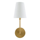 Modern European furniture - White Cotton Shade Wall Lamp  - www.oroatrade.com