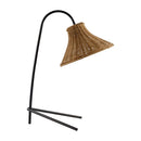 Hospitality furniture - Tan Rattan Accent Table Lamp - www.oroatrade.com