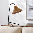 Hospitality furniture - Tan Rattan Accent Table Lamp - www.oroatrade.com