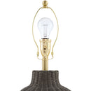 Modern European furniture - Rattan Base Accent Table Lamp S - www.oroatrade.com