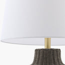 Modern European furniture - Rattan Base Accent Table Lamp S - www.oroatrade.com