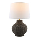 Modern European furniture - Rattan Base Accent Table Lamp S - www.oroatrade.com