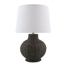 Modern European furniture - Rattan Base Accent Table Lamp S - www.oroatrade.com