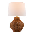 Modern European furniture - Rattan Base Accent Table Lamp S - www.oroatrade.com
